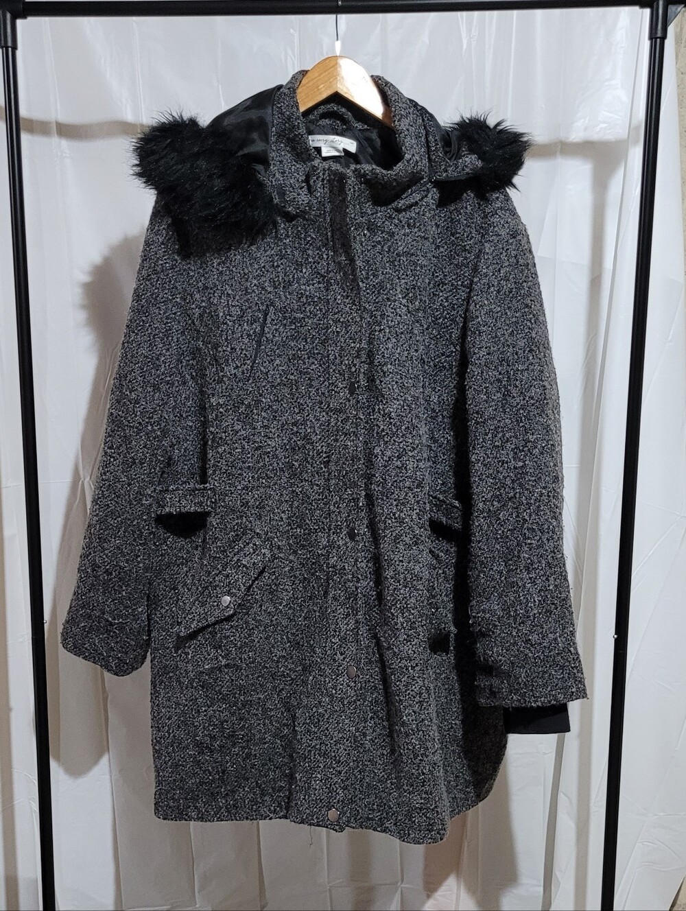Penningtons coat winter In Every Story Addition Elle plus size 4X wool blend